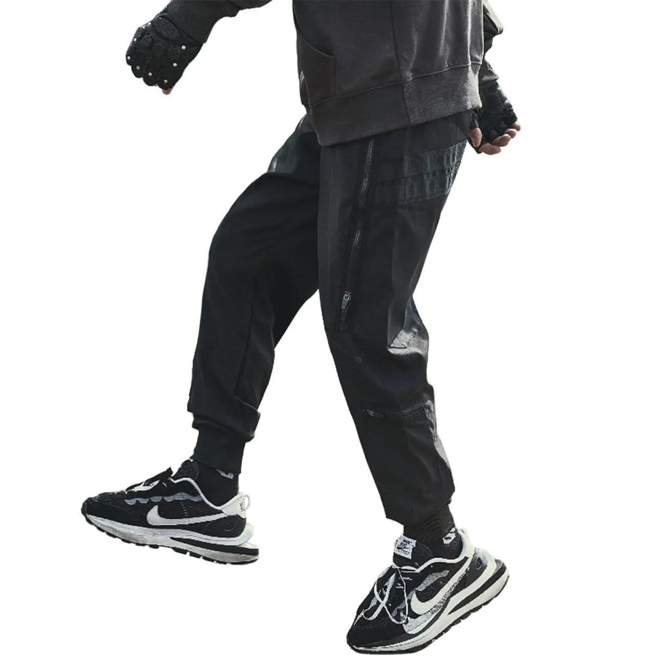 WLS Function Zipper Decoration Cargo Pants