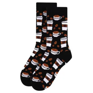 *Women's Coffee Cups Novelty Socks