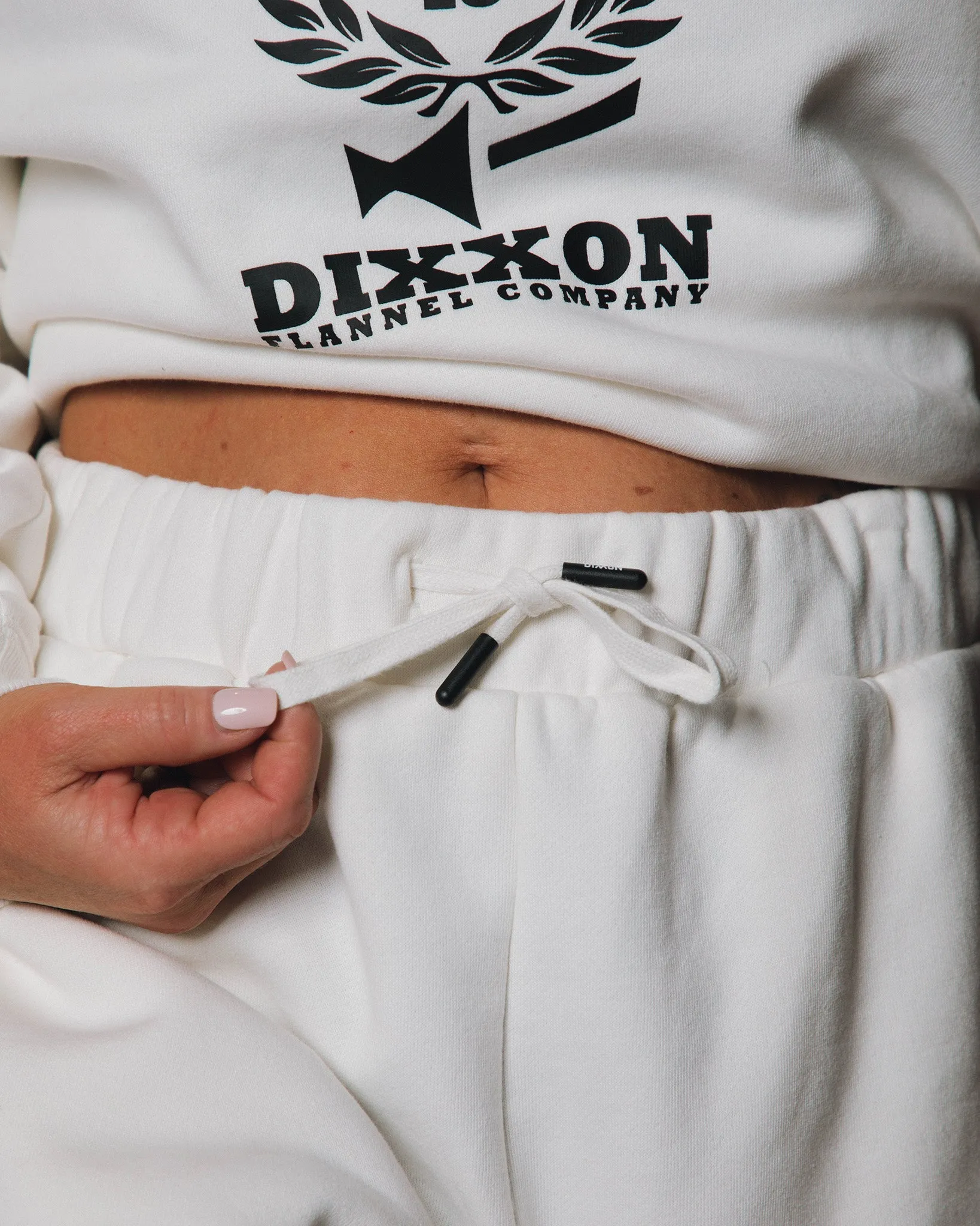 Women's Gent Sweatpants - White