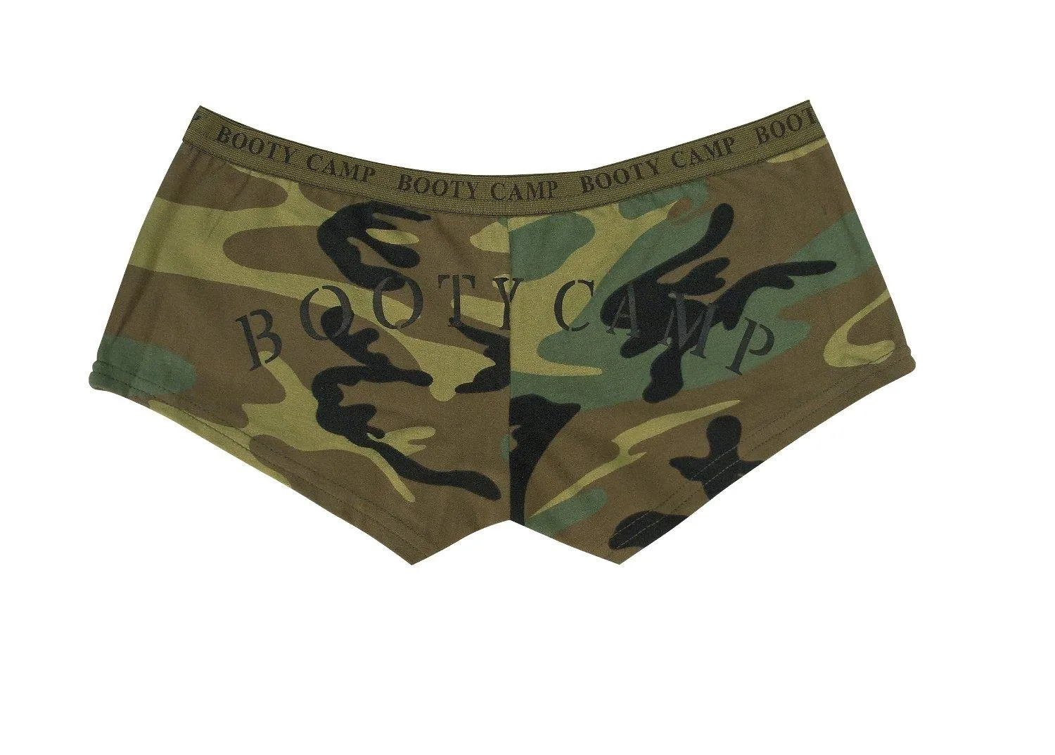 Woodland Camo "Booty Camp" Booty Shorts & Tank Top