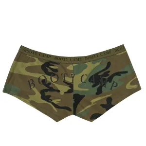 Woodland Camo "Booty Camp" Booty Shorts & Tank Top