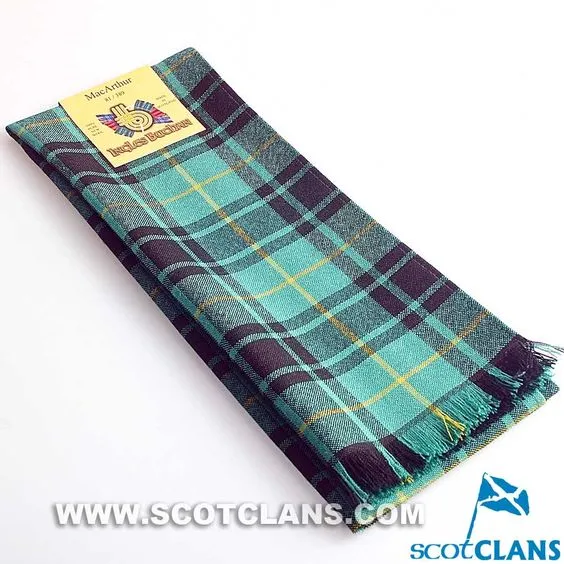 Wool Scarf in MacArthur Tartan