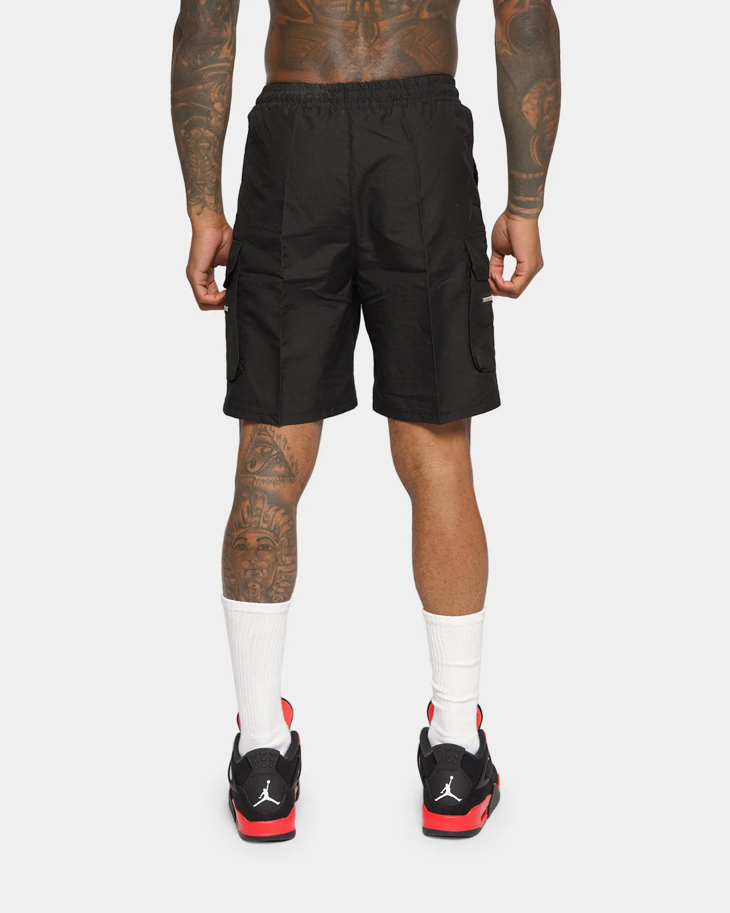 XXIII Bruin Cargo Zip Shorts Black