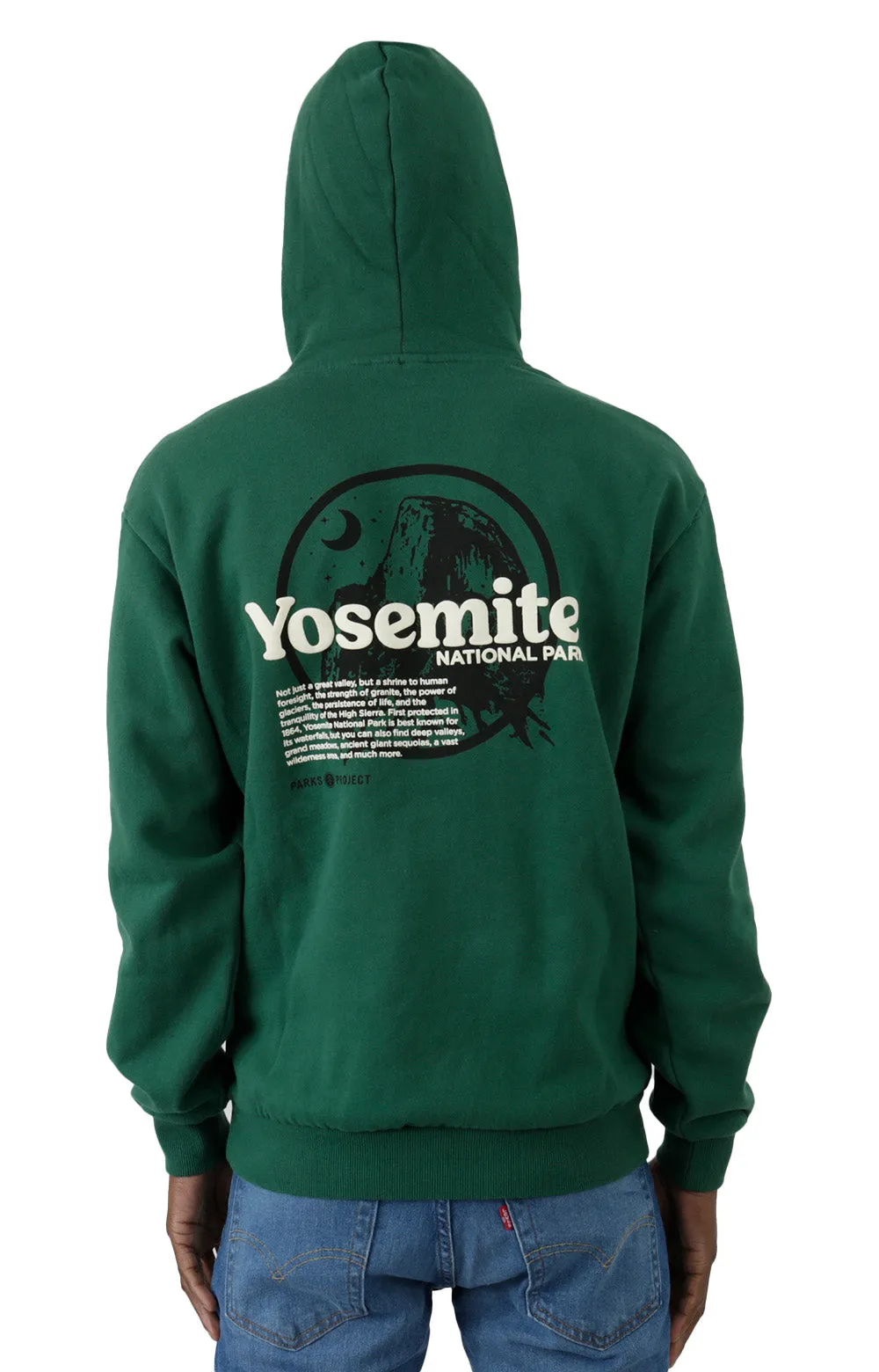 Yosemite Vintage-Inspired Puff Print Hoodie