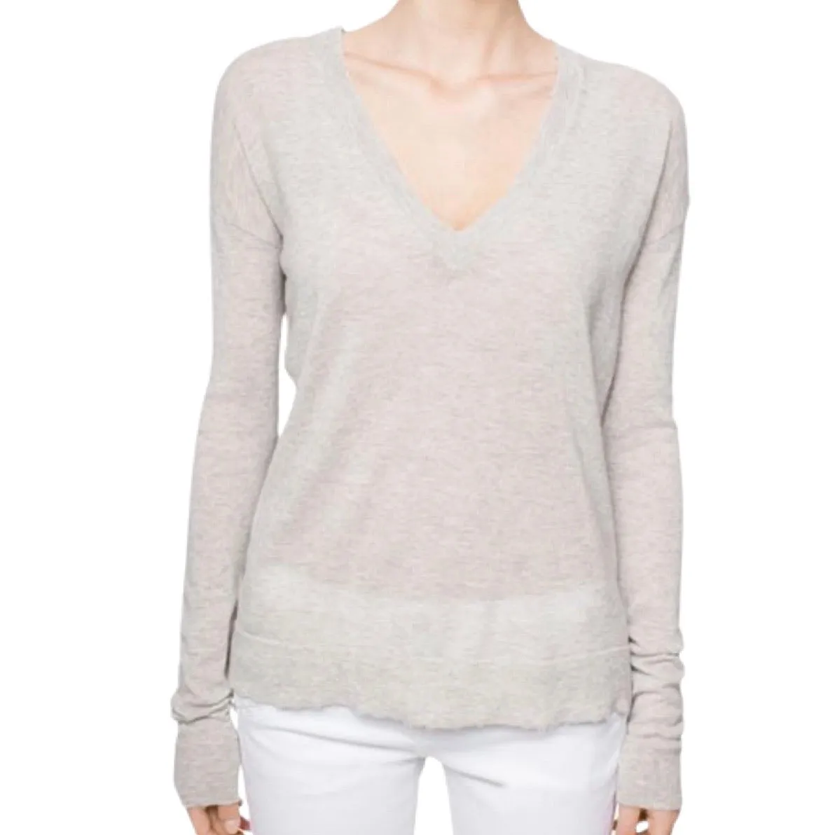 Zadig & Voltaire Happy M Wings V-Neck Sweater