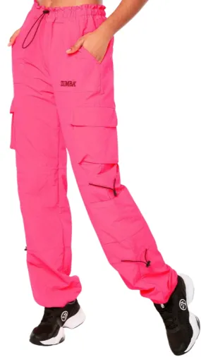 Zumba Prep Cargo Pants with Bungee Details